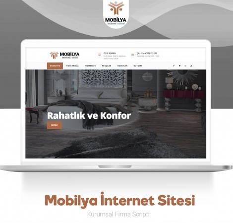 Mobilya V2 Hazır Web Sitesi