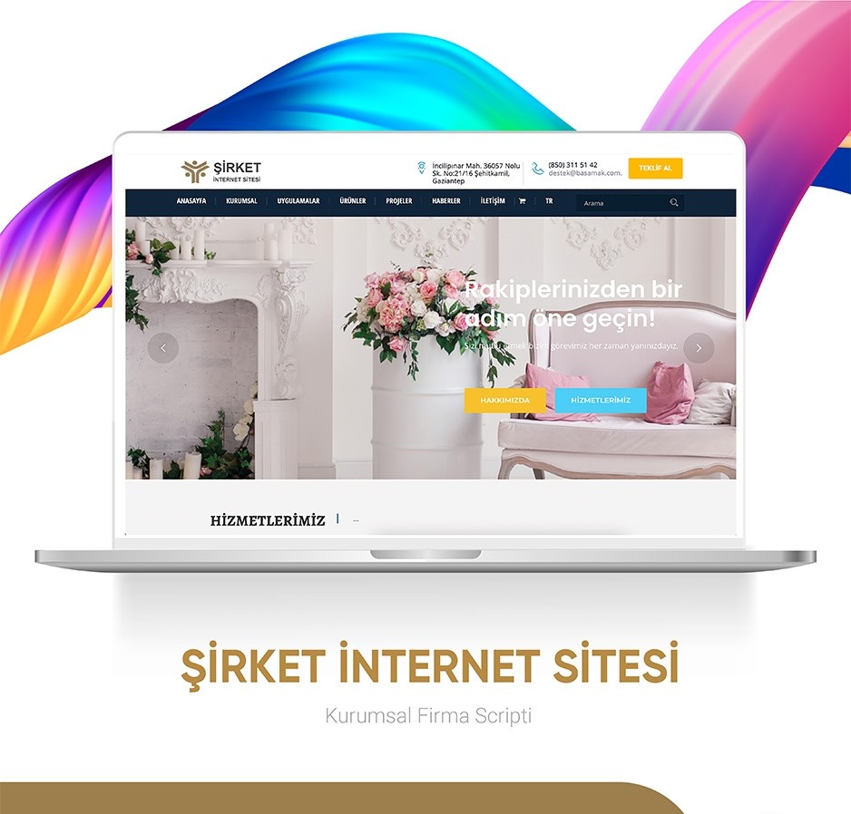 Şirket Hazır Web Sitesi