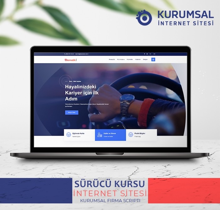 Sürücü Kursu Web Sitesi