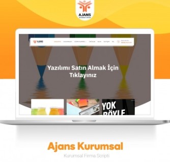 Ajans Hazır Web Sitesi