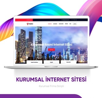 Holding V2 Hazır Web Sitesi