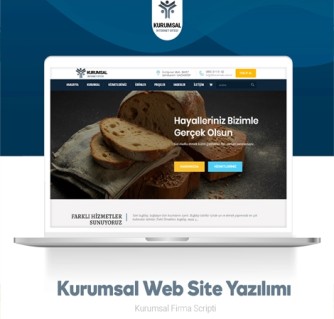 Kurumsal Fabrika Hazır Web Sitesi