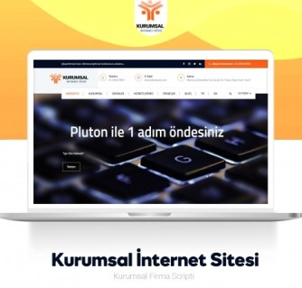 Kurumsal Pluton Hazır Web Sitesi