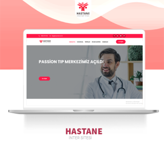Hastane Hazır Web Sitesi